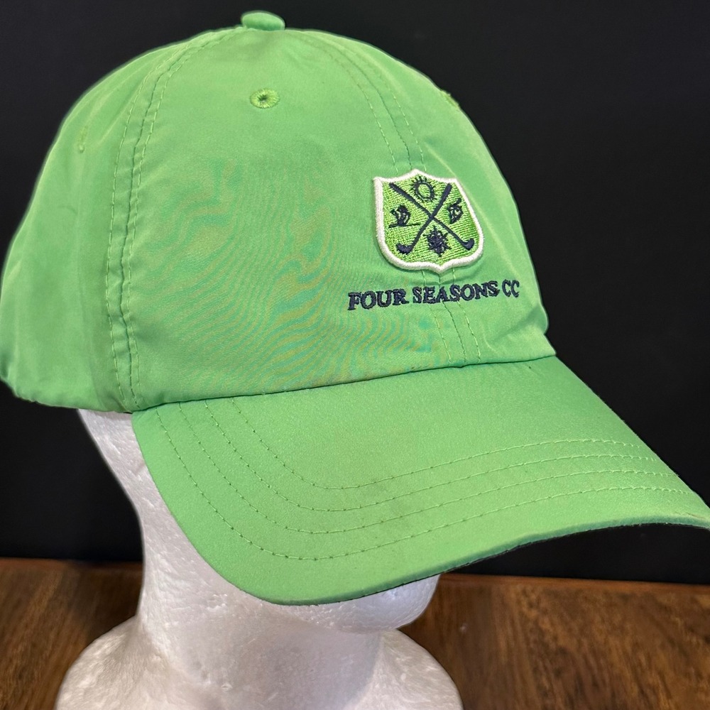 Callaway Four Seasons CC Golf Hat Green Adjustable Performance Baseball Cap